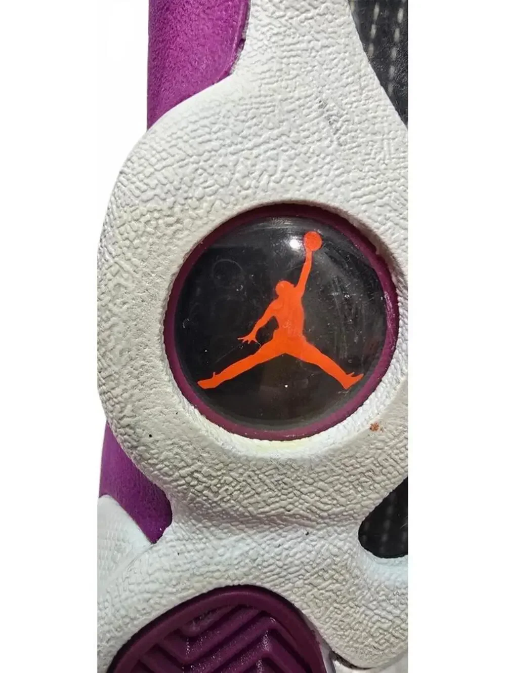 Jordan Jumpman Pro Black Purple Orange Basketball Shoes Size 9.5
